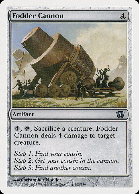 Fodder Cannon [Eighth Edition] - Evolution TCG