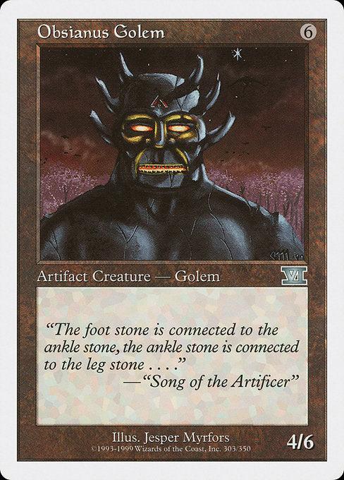 Obsianus Golem [Classic Sixth Edition] - Evolution TCG