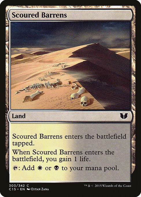 Scoured Barrens [Commander 2015] - Evolution TCG