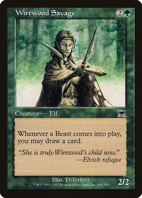 Wirewood Savage [Onslaught] - Evolution TCG