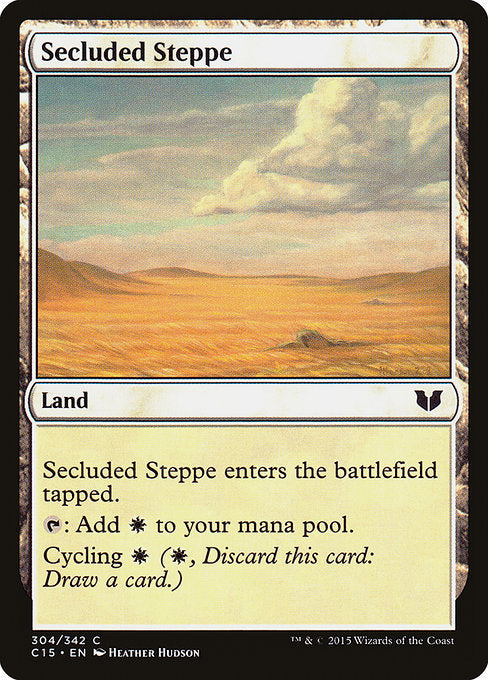 Secluded Steppe [Commander 2015] - Evolution TCG