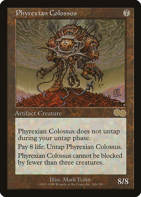 Phyrexian Colossus [Urza's Saga] - Evolution TCG