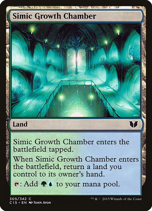 Simic Growth Chamber [Commander 2015] - Evolution TCG