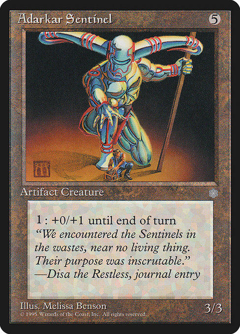 Adarkar Sentinel [Ice Age] - Evolution TCG