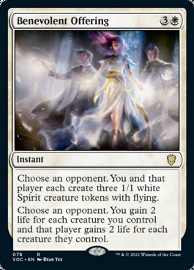 Benevolent Offering [Innistrad: Crimson Vow Commander] - Evolution TCG