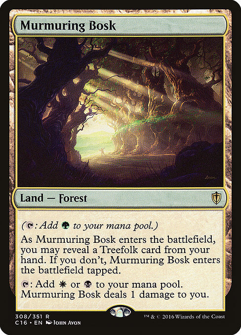 Murmuring Bosk [Commander 2016] - Evolution TCG