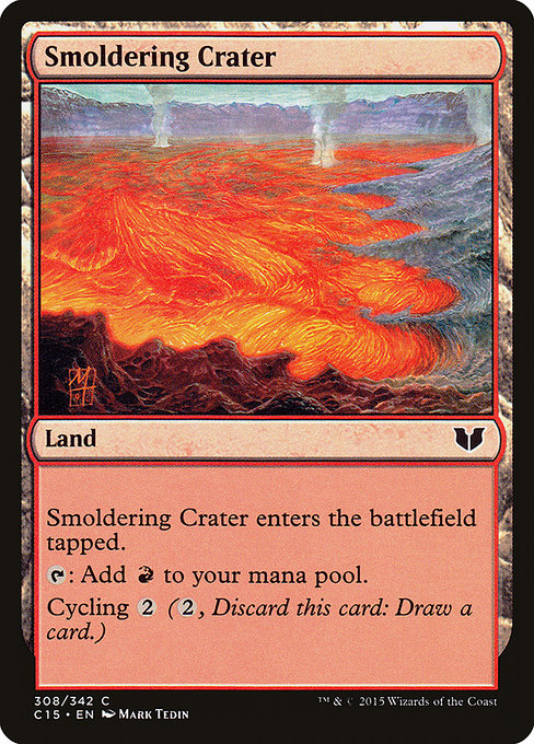Smoldering Crater [Commander 2015] - Evolution TCG
