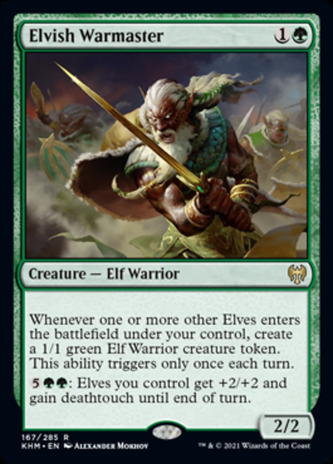 Elvish Warmaster [Kaldheim] - Evolution TCG