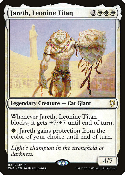 Jareth, Leonine Titan [Commander Anthology Volume II] - Evolution TCG