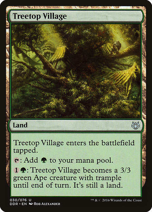 Treetop Village [Duel Decks: Nissa vs. Ob Nixilis] - Evolution TCG