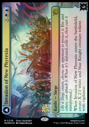 Invasion of New Phyrexia // Teferi Akosa of Zhalfir [March of the Machine Prerelease Promos] - Evolution TCG