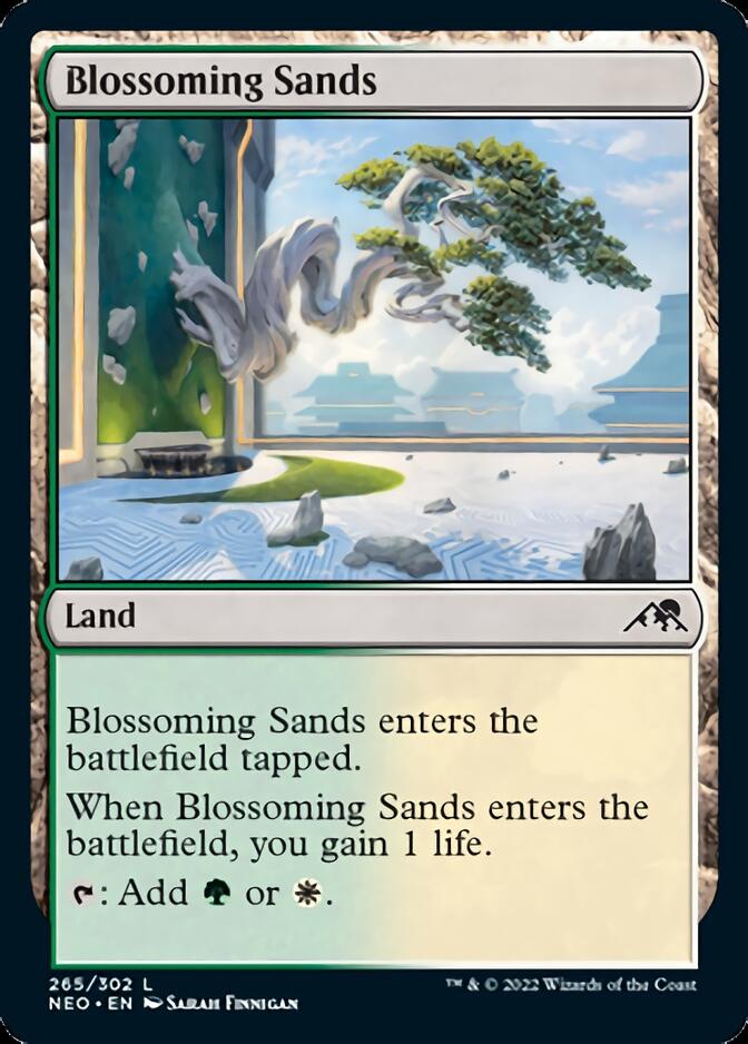 Blossoming Sands [Kamigawa: Neon Dynasty] - Evolution TCG