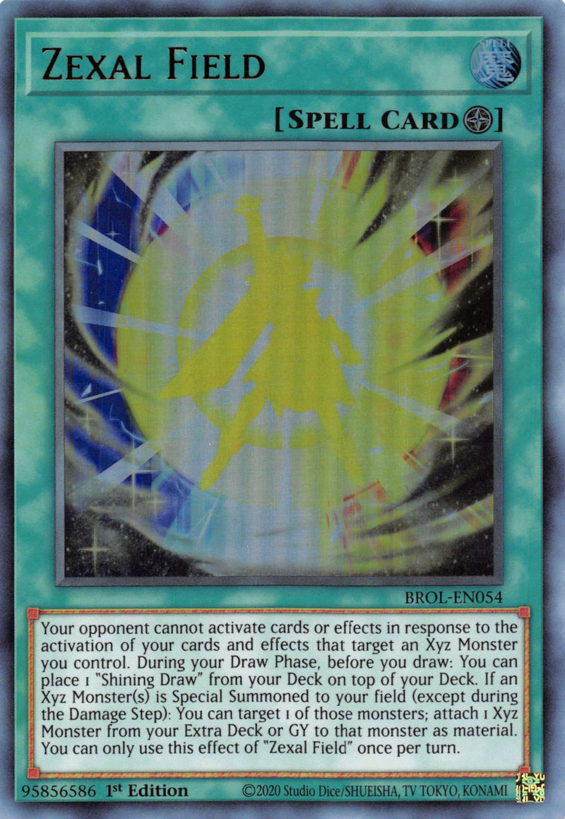 Zexal Field [BROL-EN054] Ultra Rare - Evolution TCG