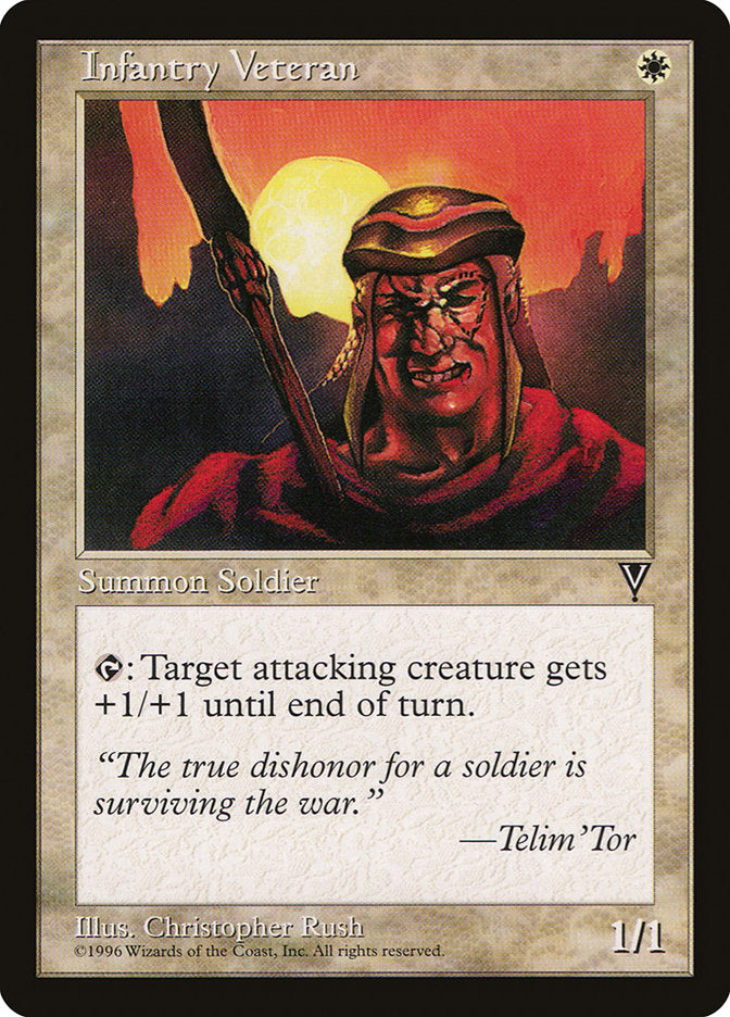 Infantry Veteran [Visions] - Evolution TCG | Evolution TCG