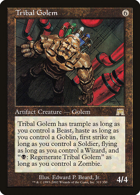 Tribal Golem [Onslaught] - Evolution TCG