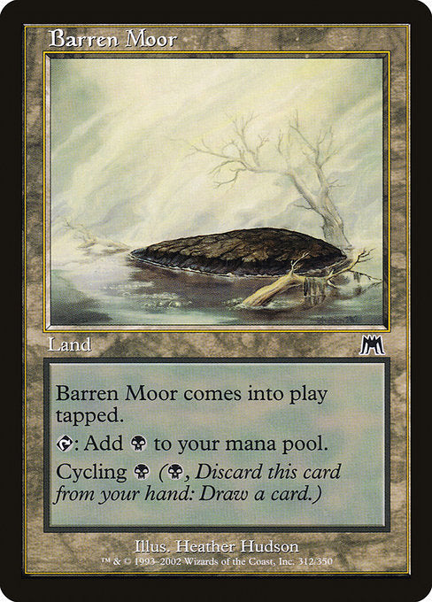Barren Moor [Onslaught] - Evolution TCG