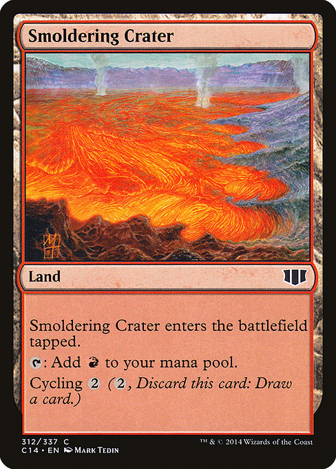 Smoldering Crater [Commander 2014] - Evolution TCG