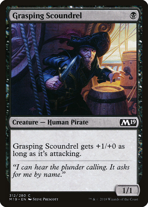 Grasping Scoundrel [Core Set 2019] - Evolution TCG