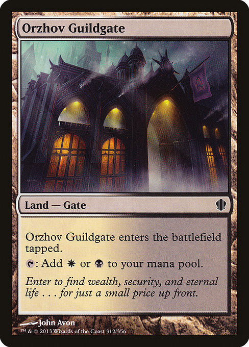 Orzhov Guildgate [Commander 2013] - Evolution TCG