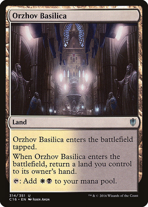 Orzhov Basilica [Commander 2016] - Evolution TCG