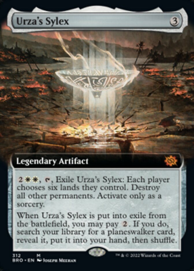 Urza's Sylex (Extended Art) [The Brothers' War] - Evolution TCG