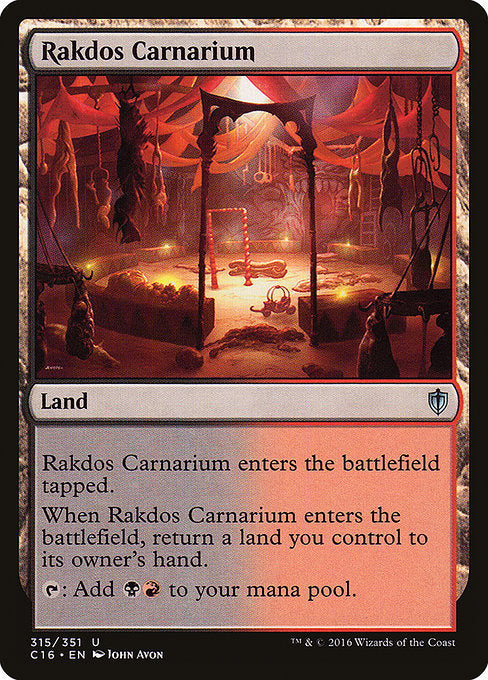 Rakdos Carnarium [Commander 2016] - Evolution TCG
