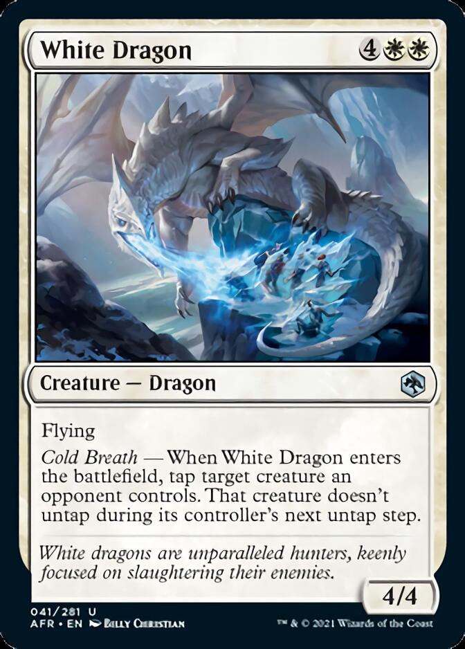 White Dragon [Dungeons & Dragons: Adventures in the Forgotten Realms] - Evolution TCG