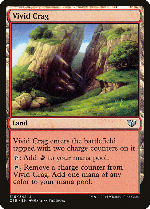 Vivid Crag [Commander 2015] - Evolution TCG