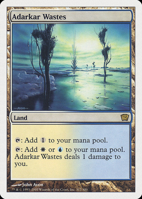 Adarkar Wastes [Ninth Edition] - Evolution TCG