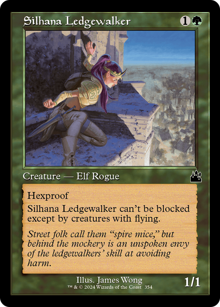 Silhana Ledgewalker (Retro Frame) [Ravnica Remastered] - Evolution TCG