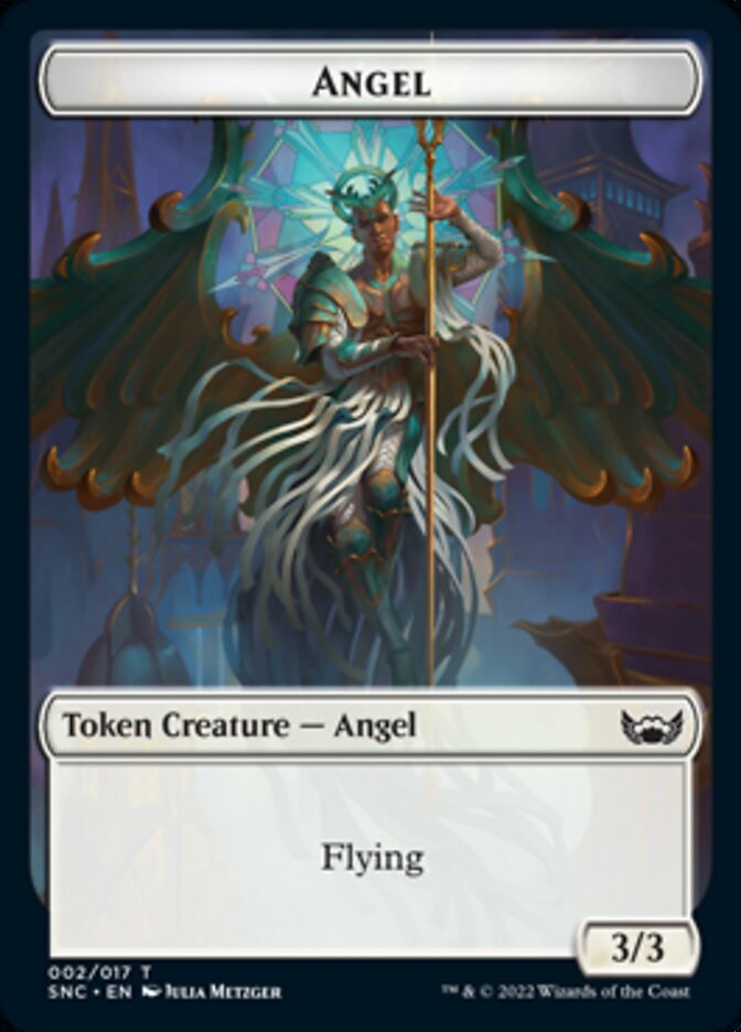 Cat // Angel Double-sided Token [Streets of New Capenna Tokens] - Evolution TCG