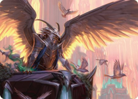 Falco Spara, Pactweaver 1 Art Card [Streets of New Capenna Art Series] - Evolution TCG