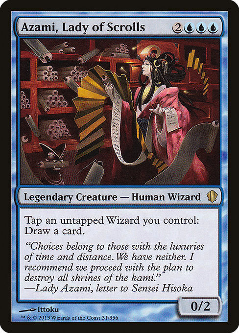 Azami, Lady of Scrolls [Commander 2013] - Evolution TCG