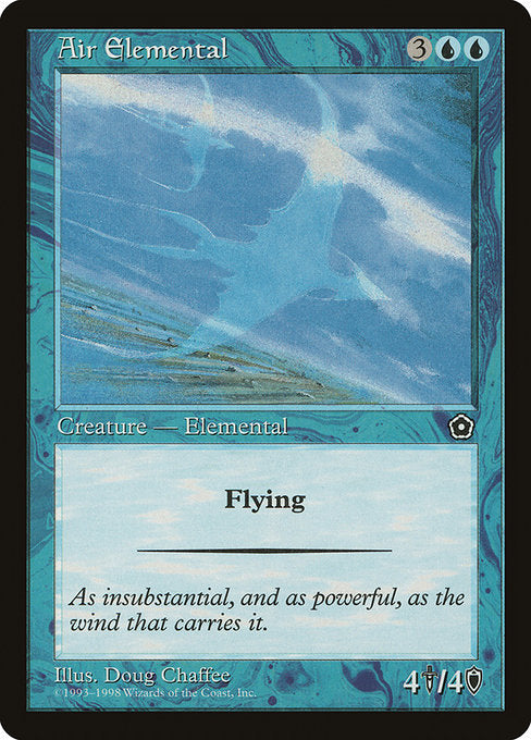 Air Elemental [Portal Second Age] - Evolution TCG