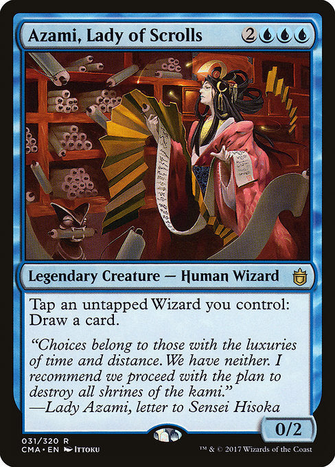 Azami, Lady of Scrolls [Commander Anthology] - Evolution TCG