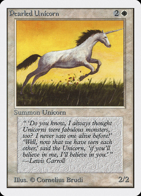 Pearled Unicorn [Unlimited Edition] - Evolution TCG