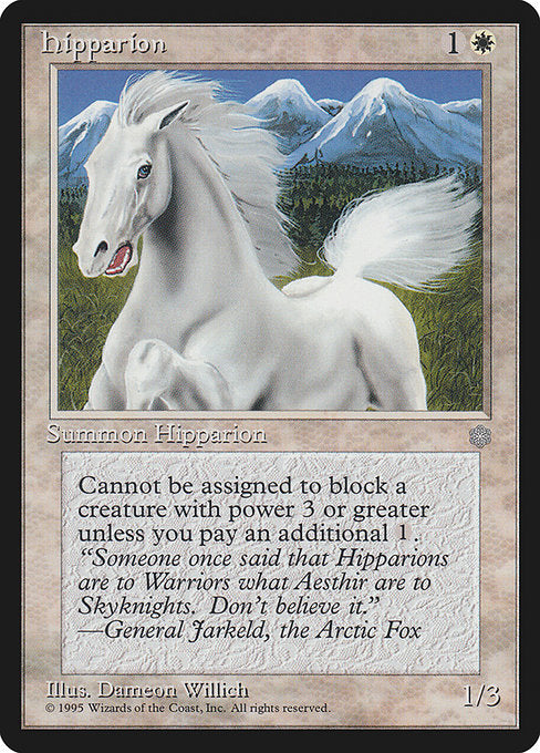 Hipparion [Ice Age] - Evolution TCG