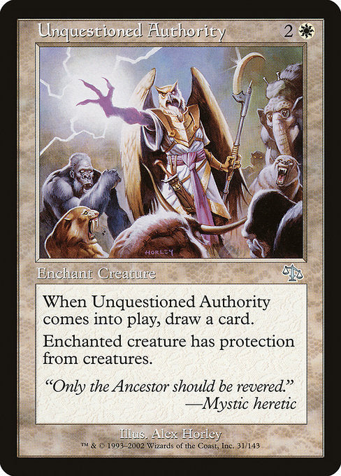 Unquestioned Authority [Judgment] - Evolution TCG