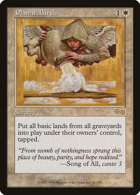 Planar Birth [Urza's Saga] - Evolution TCG