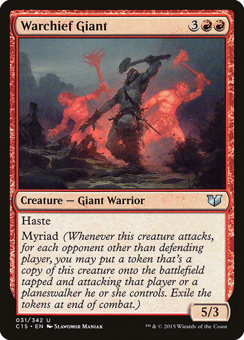 Warchief Giant [Commander 2015] - Evolution TCG