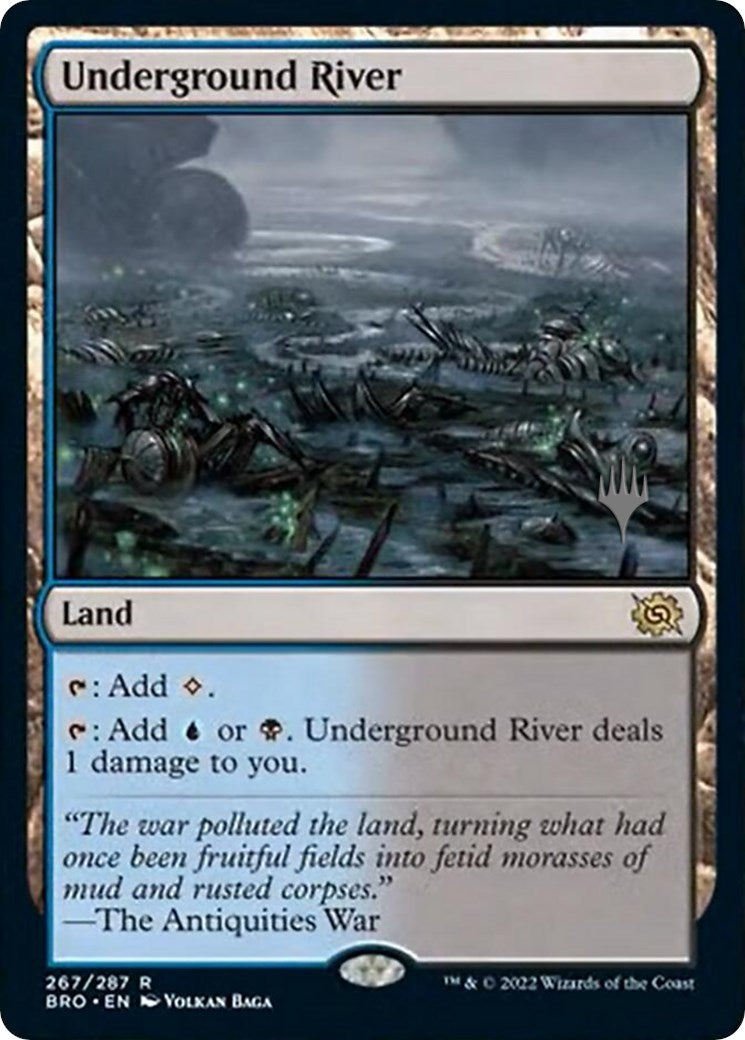 Underground River (Promo Pack) [The Brothers' War Promos] - Evolution TCG
