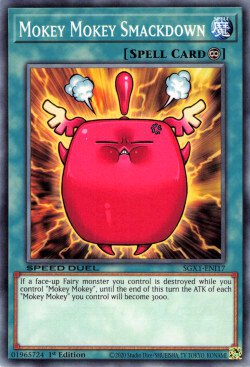 Mokey Mokey Smackdown [SGX1-ENI17] Common - Evolution TCG
