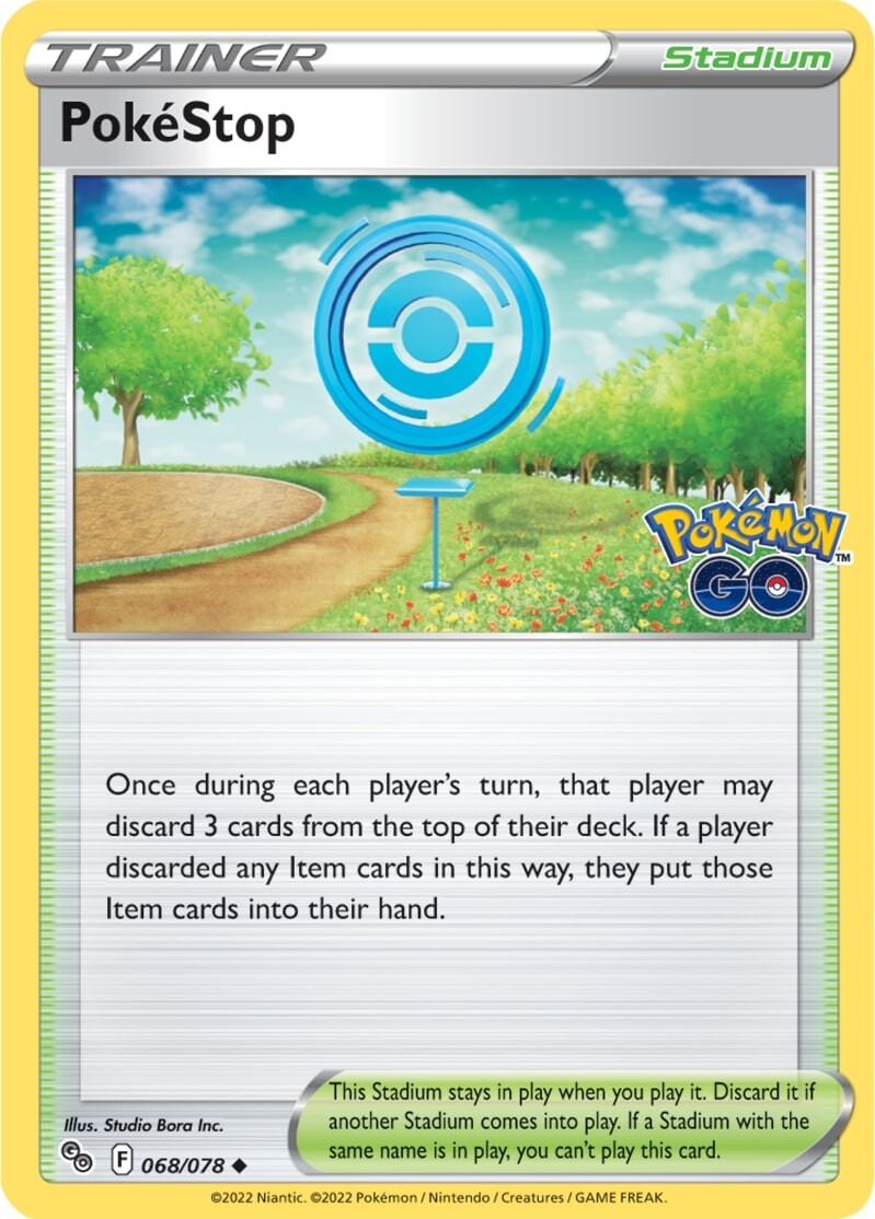 PokeStop (068/078) [Pokémon GO] - Evolution TCG