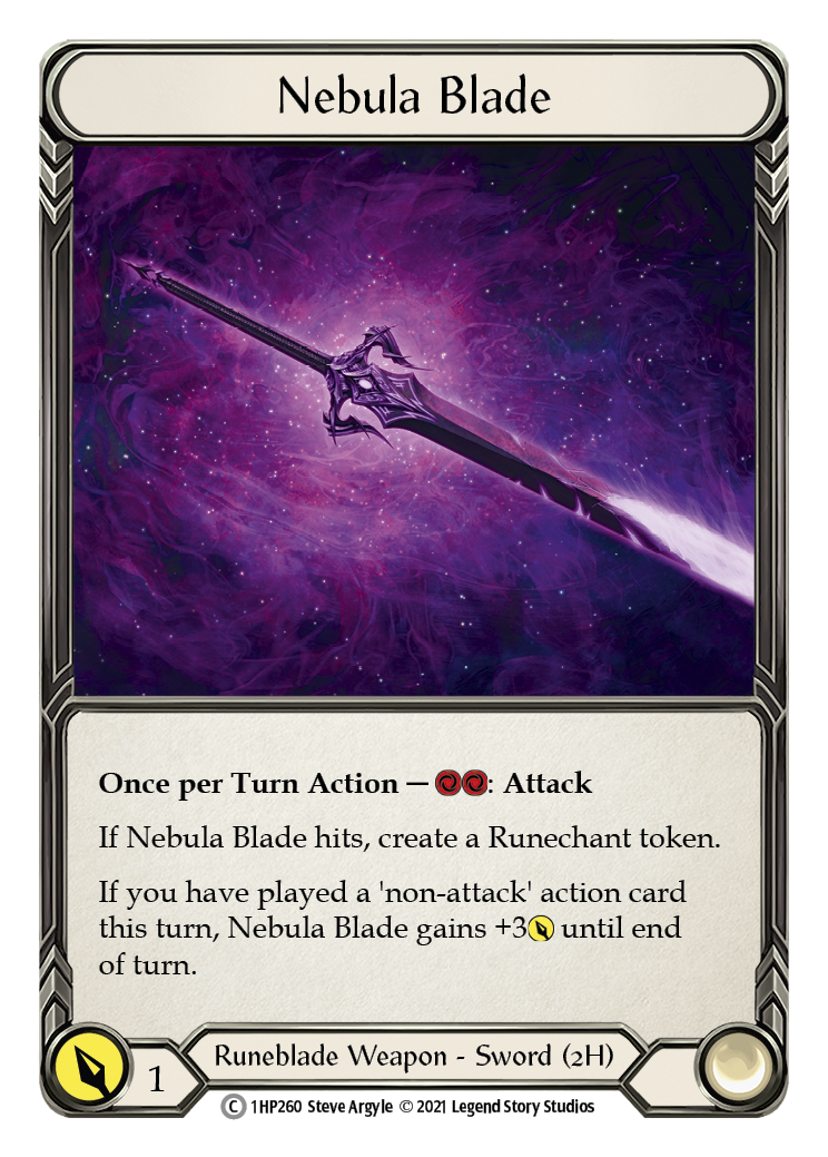 Nebula Blade [1HP260] (History Pack 1) - Evolution TCG