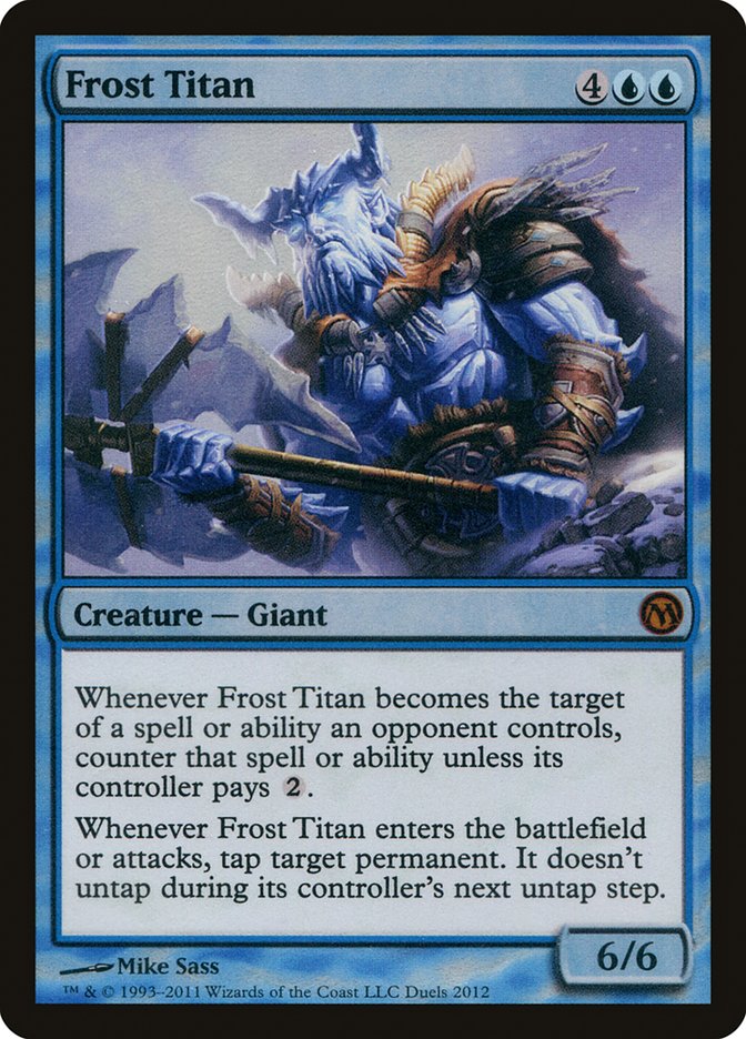 Frost Titan (Duels of the Planeswalkers Promos) [Duels of the Planeswalkers Promos 2011] - Evolution TCG