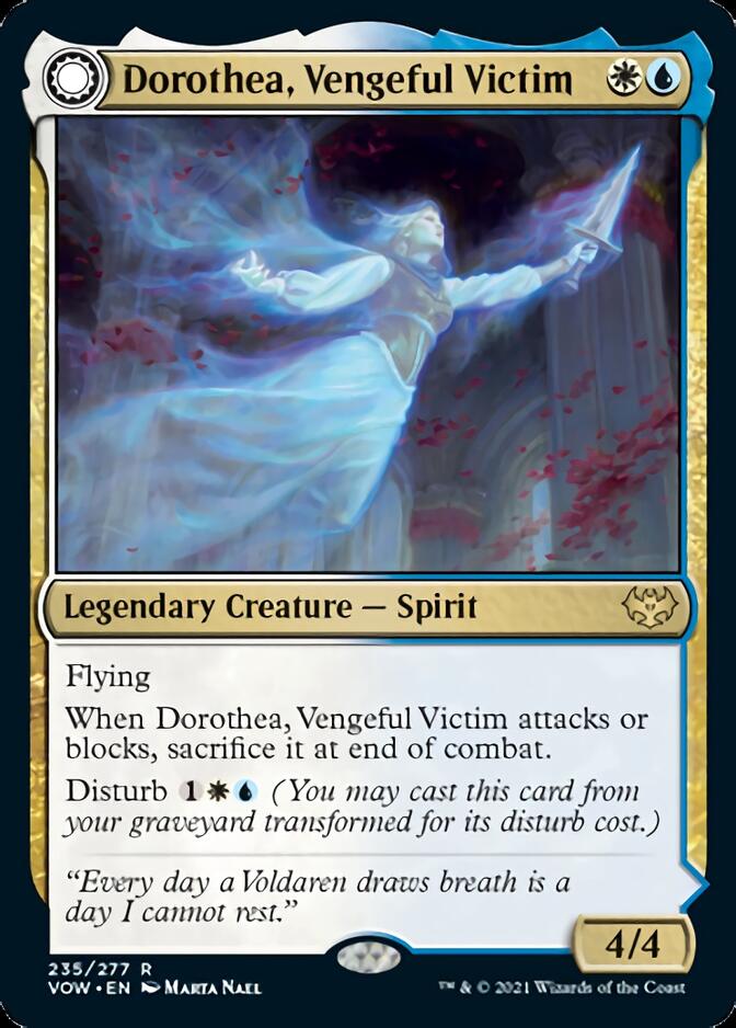 Dorothea, Vengeful Victim // Dorothea's Retribution [Innistrad: Crimson Vow] - Evolution TCG