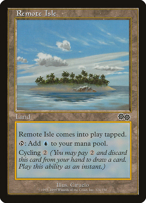 Remote Isle [Urza's Saga] - Evolution TCG