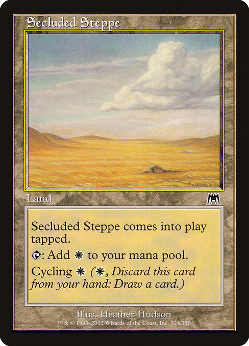 Secluded Steppe [Onslaught] - Evolution TCG