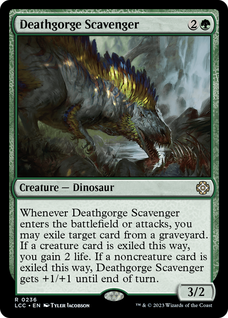 Deathgorge Scavenger [The Lost Caverns of Ixalan Commander] - Evolution TCG