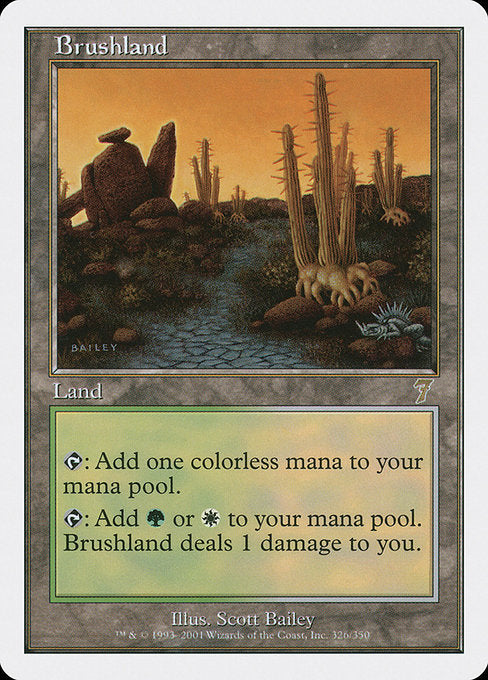 Brushland [Seventh Edition] - Evolution TCG